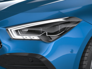 Mercedes-Benz CLA Shooting Brake 2024 3D Model