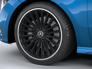 Mercedes-Benz CLA Shooting Brake 2024 3D Model