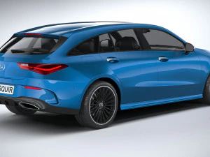 Mercedes-Benz CLA Shooting Brake 2024 3D Model