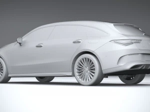 Mercedes-Benz CLA Shooting Brake 2024 3D Model