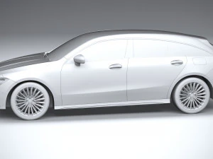 Mercedes-Benz CLA Shooting Brake 2024 3D Model