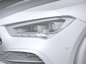 Mercedes-Benz CLA Shooting Brake 2024 3D Model