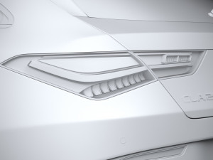 Mercedes-Benz CLA Shooting Brake 2024 3D Model