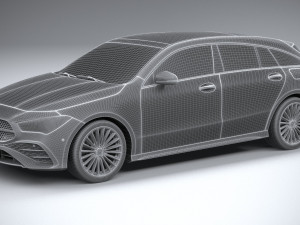Mercedes-Benz CLA Shooting Brake 2024 3D Model