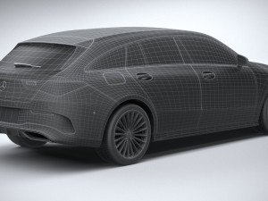 Mercedes-Benz CLA Shooting Brake 2024 3D Model