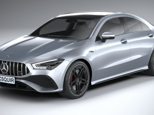 Mercedes-Benz CLA35 AMG 2024 3D Model