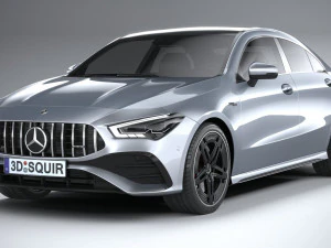 Mercedes-Benz CLA35 AMG 2024 Modelo 3D