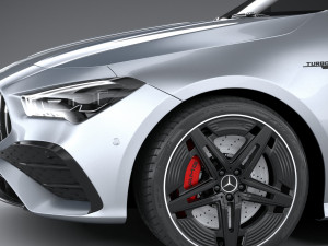 Mercedes-Benz CLA35 AMG 2024 3D Model