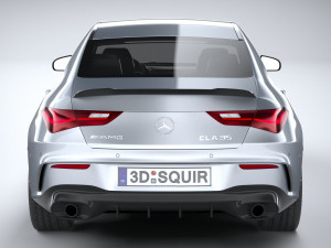 Mercedes-Benz CLA35 AMG 2024 3D Model