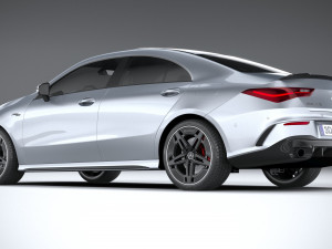 Mercedes-Benz CLA35 AMG 2024 3D Model