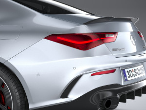 Mercedes-Benz CLA35 AMG 2024 3D Model