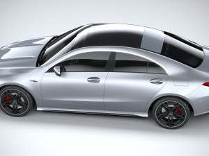 Mercedes-Benz CLA35 AMG 2024 3D Model