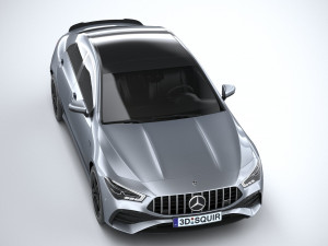 Mercedes-Benz CLA35 AMG 2024 3D Model