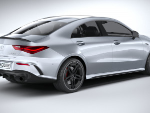 Mercedes-Benz CLA35 AMG 2024 3D Model
