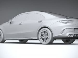 Mercedes-Benz CLA35 AMG 2024 3D Model