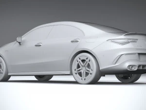 Mercedes-Benz CLA35 AMG 2024 Modelo 3D