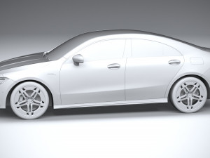 Mercedes-Benz CLA35 AMG 2024 3D Model