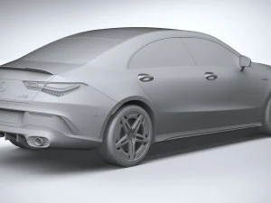 Mercedes-Benz CLA35 AMG 2024 Modelo 3D