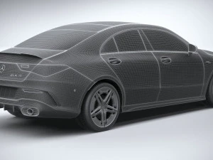 Mercedes-Benz CLA35 AMG 2024 Modelo 3D