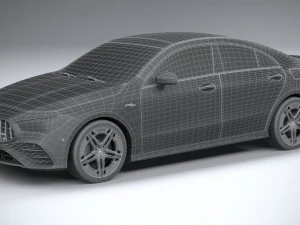 Mercedes-Benz CLA35 AMG 2024 Modelo 3D