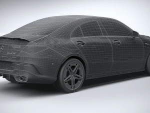 Mercedes-Benz CLA35 AMG 2024 Modelo 3D