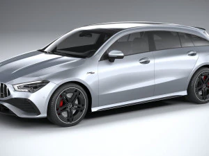 Mercedes-Benz CLA35 AMG Shooting Brake 2024 Modello 3D