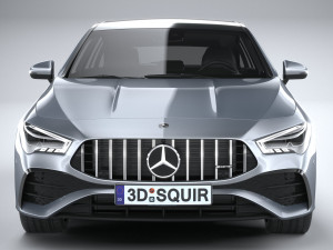 Mercedes-Benz CLA35 AMG Shooting Brake 2024 3D Модель