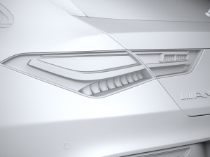 Mercedes-Benz CLA35 AMG Shooting Brake 2024 3D Модель