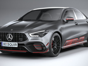 Mercedes-Benz CLA45 S AMG 2024 3D Model