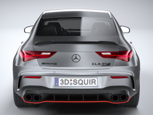 Mercedes-Benz CLA45 S AMG 2024 3D Model
