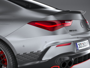 Mercedes-Benz CLA45 S AMG 2024 3D Model