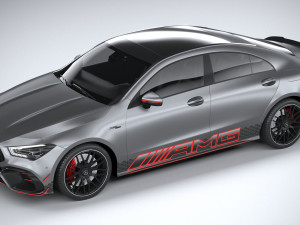 Mercedes-Benz CLA45 S AMG 2024 3D Model