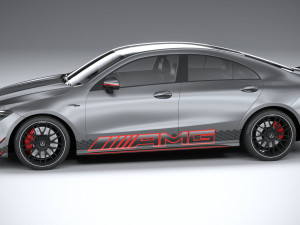 Mercedes-Benz CLA45 S AMG 2024 3D Model