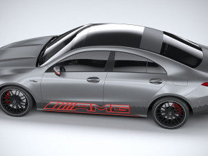 Mercedes-Benz CLA45 S AMG 2024 3D Model