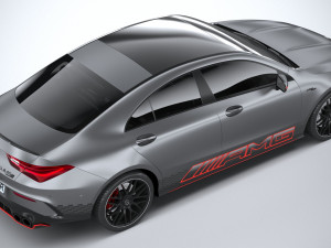 Mercedes-Benz CLA45 S AMG 2024 3D Model