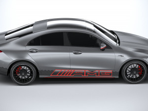 Mercedes-Benz CLA45 S AMG 2024 3D Model
