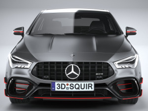 Mercedes-Benz CLA45 S AMG 2024 3D Model