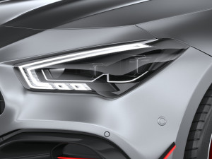 Mercedes-Benz CLA45 S AMG 2024 3D Model
