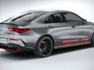 Mercedes-Benz CLA45 S AMG 2024 3D Model