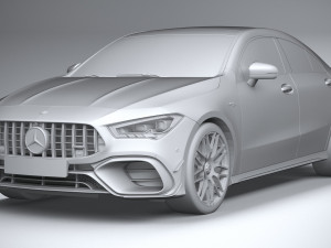 Mercedes-Benz CLA45 S AMG 2024 3D Model