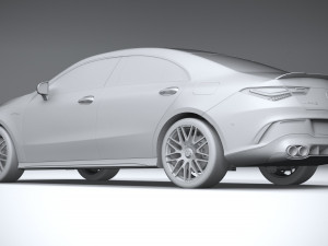 Mercedes-Benz CLA45 S AMG 2024 3D Model