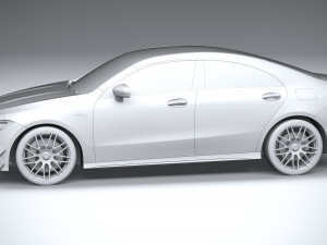 Mercedes-Benz CLA45 S AMG 2024 3D Model