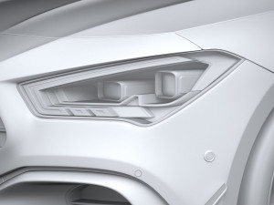 Mercedes-Benz CLA45 S AMG 2024 3D Model