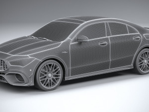 Mercedes-Benz CLA45 S AMG 2024 3D Model