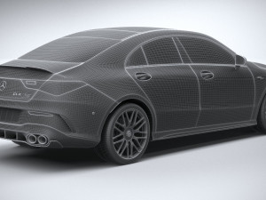 Mercedes-Benz CLA45 S AMG 2024 3D Model