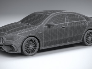 Mercedes-Benz CLA45 S AMG 2024 3D Model