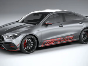 Mercedes-Benz CLA45 S AMG 2024 Modèle 3D