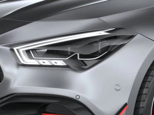 Mercedes-Benz CLA45 S AMG Shooting Brake 2024 3D Model