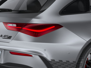 Mercedes-Benz CLA45 S AMG Shooting Brake 2024 3D मॉडल