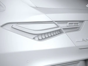Mercedes-Benz CLA45 S AMG Shooting Brake 2024 3D Model